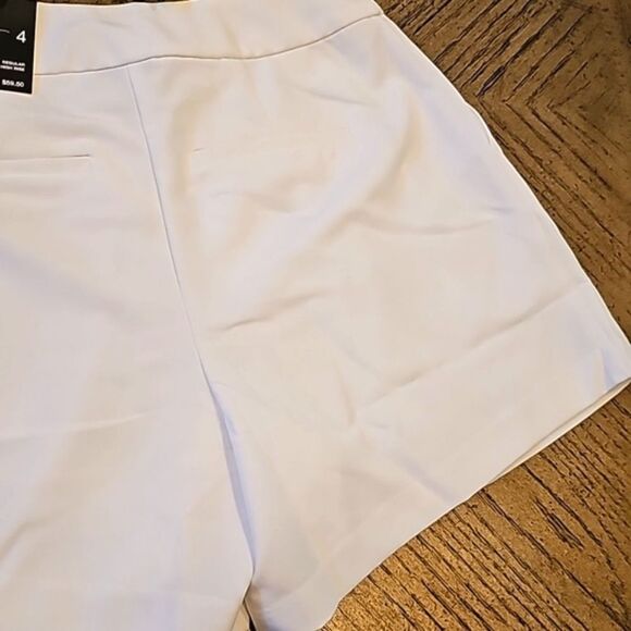 White INC glam shorts size 4 NWT - Picture 8 of 13